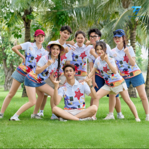 Mẫu Áo Đồng Phục Team Building Có Cổ