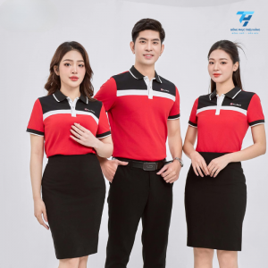 Mẫu Áo Đồng Phục Công Ty Phối Vai